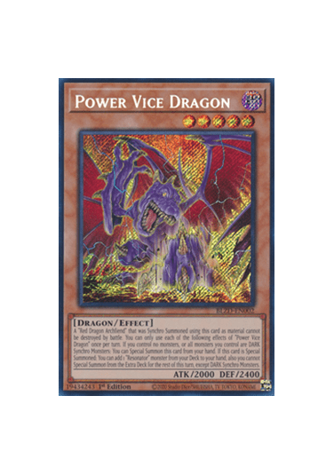 Power Vice Dragon (V.1 - Secret Rare)