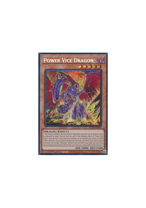 Power Vice Dragon (V.1 - Secret Rare)
