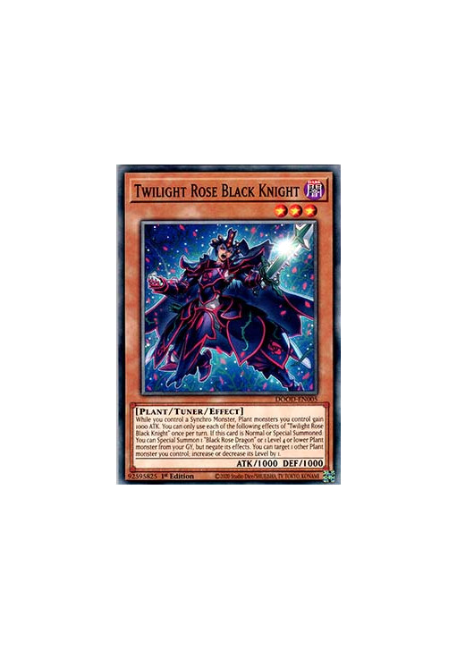 Twilight Rose Black Knight