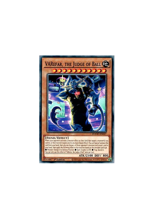 VARefar, the Judge of Ball