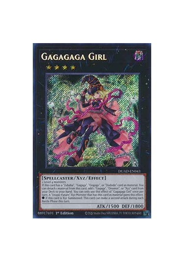 Gagagaga Girl (V.1 - Secret Rare)