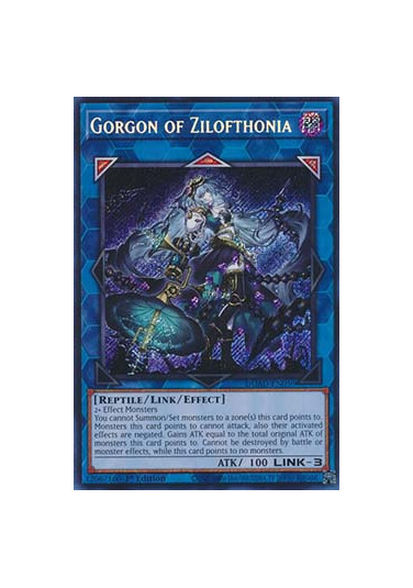Gorgon of Zilofthonia (V.1 - Secret Rare)