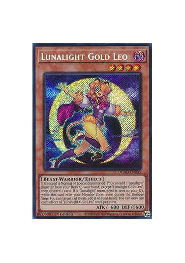 Lunalight Gold Leo (V.1 - Secret Rare)