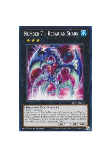 Number 71: Rebarian Shark