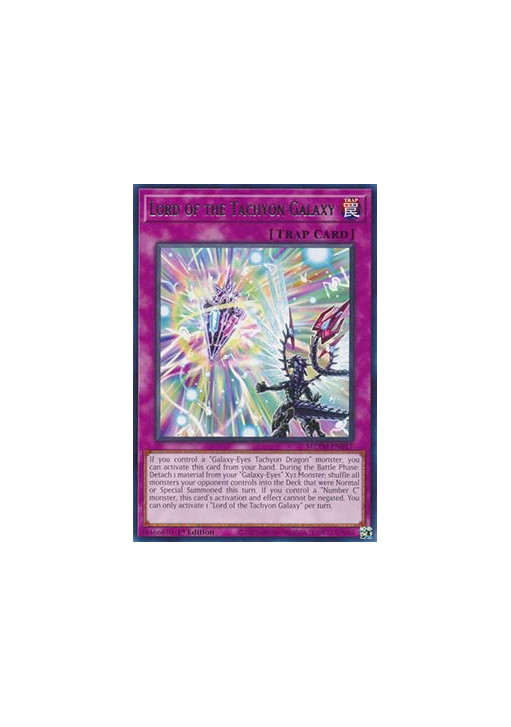 Lord of the Tachyon Galaxy