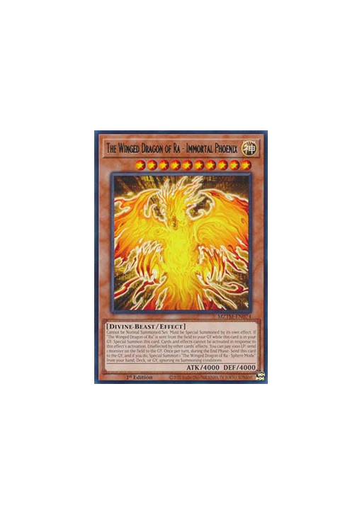 The Winged Dragon of Ra - Immortal Phoenix (V.1 - Rare)