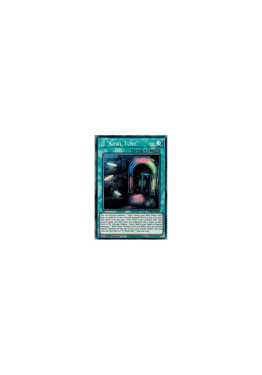 JJ ”Kewl Tune” (V.1 - Super Rare)
