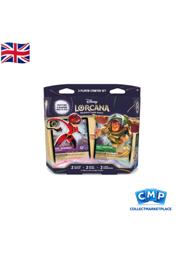 Disney Lorcana Lande Sconosciute 2 Player Starter Deck ENG