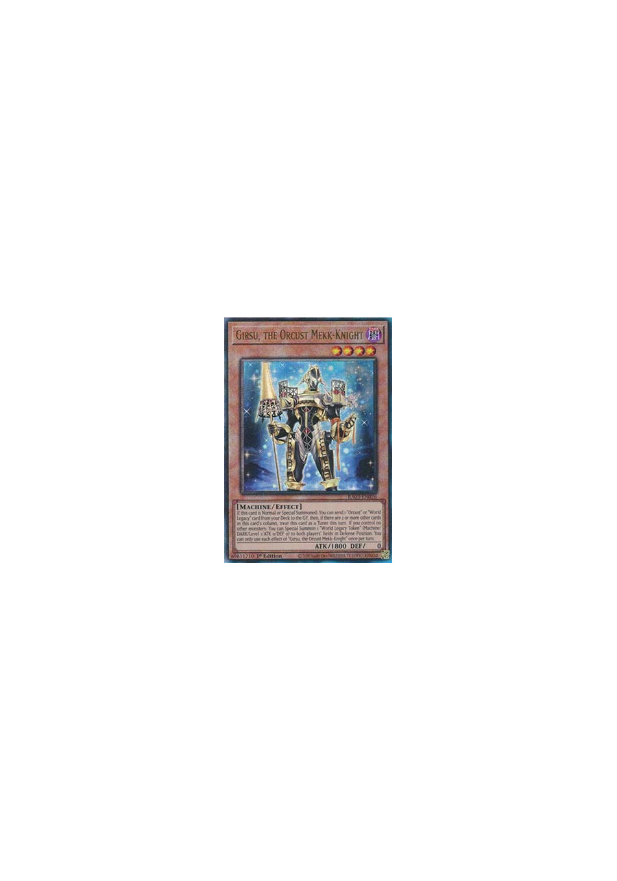 Girsu, the Orcust Mekk-Knight (V.7 - Ultimate Rare)