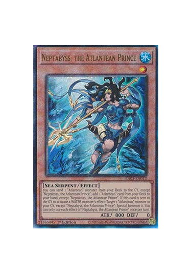 Neptabyss, the Atlantean Prince (V.7 - Ultimate Rare)