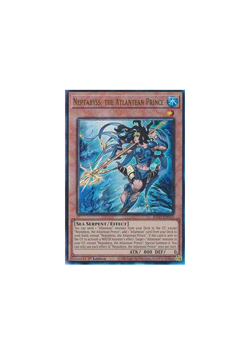 Neptabyss, the Atlantean Prince (V.7 - Ultimate Rare)