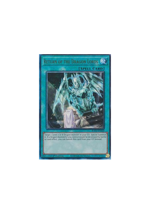 Return of the Dragon Lords (V.7 - Ultimate Rare)