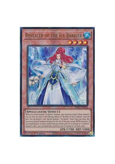 Revealer of the Ice Barrier (V.7 - Ultimate Rare)
