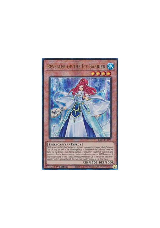 Revealer of the Ice Barrier (V.7 - Ultimate Rare)