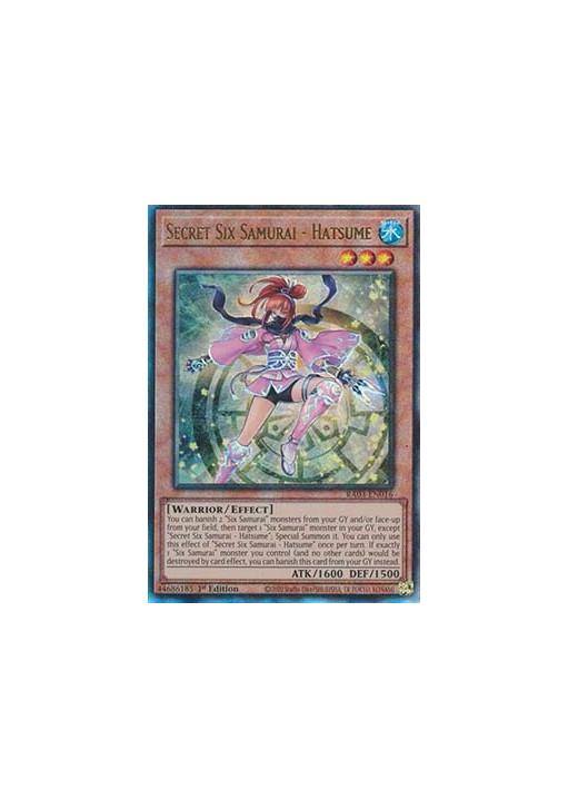 Secret Six Samurai - Hatsume (V.7 - Ultimate Rare)