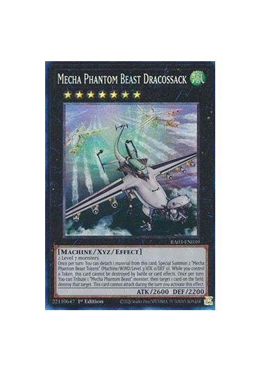 Mecha Phantom Beast Dracossack (V.6 - Collectors Rare)