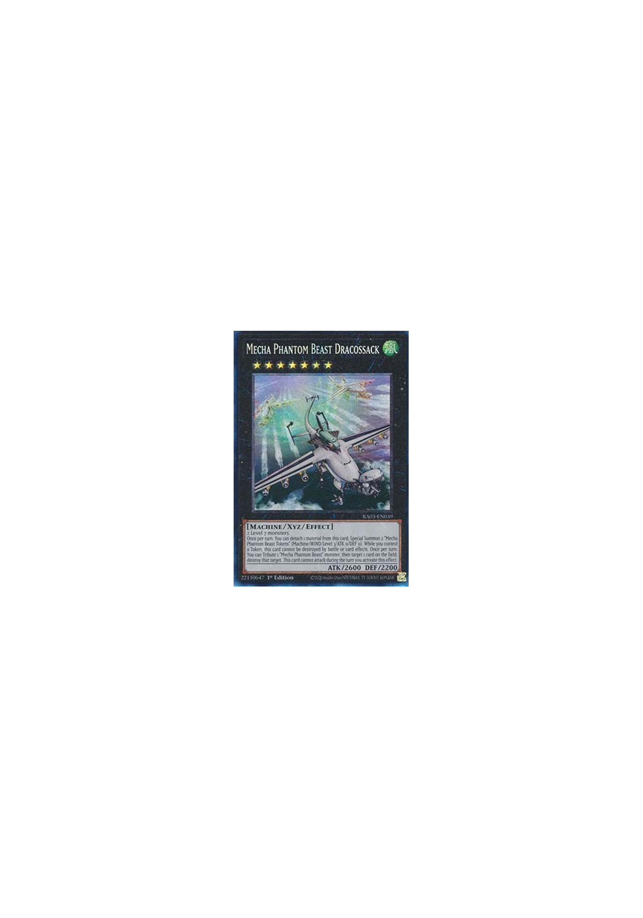 Mecha Phantom Beast Dracossack (V.6 - Collectors Rare)