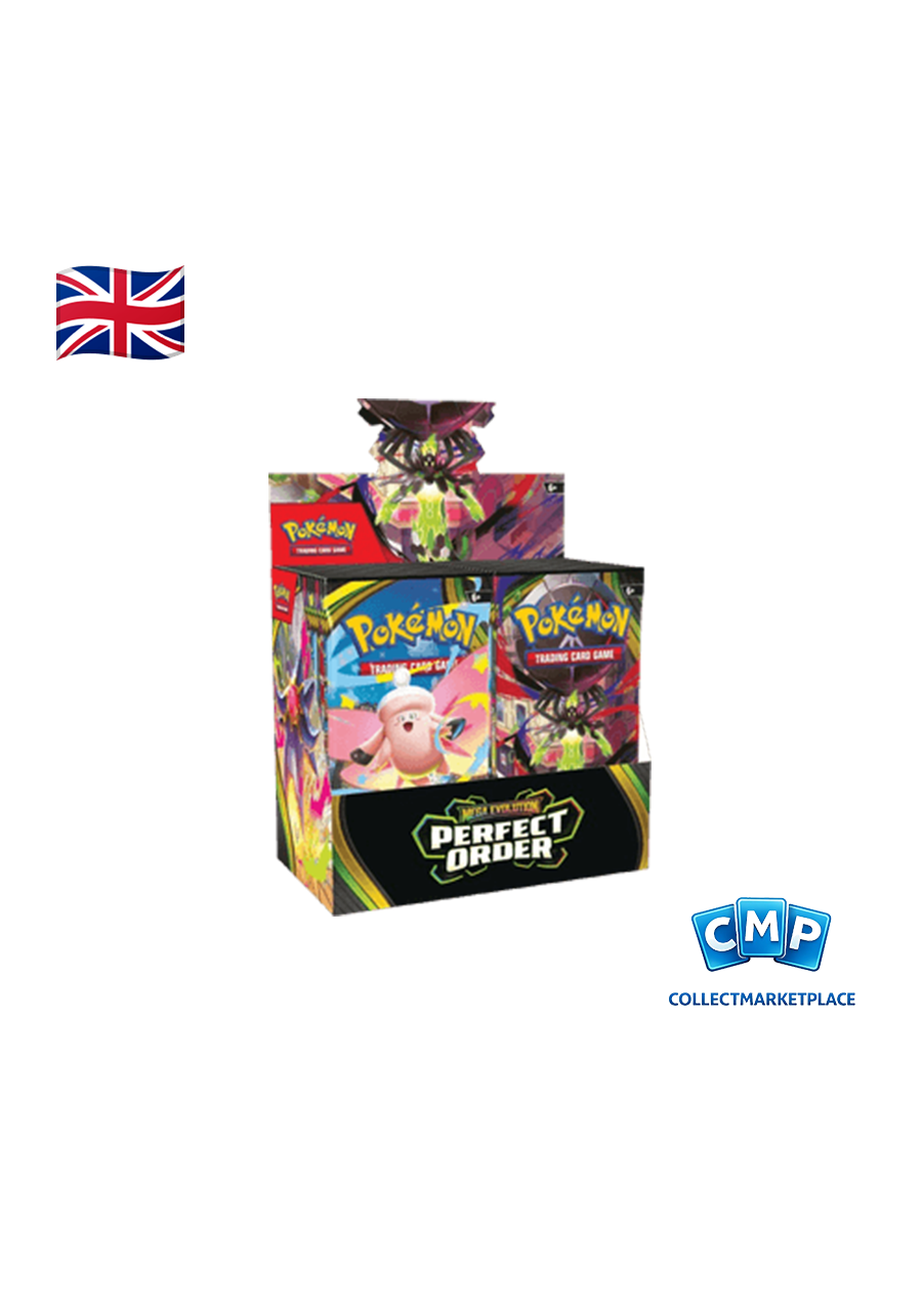 Pokemon Megaevoluzione Perfect Order DIsplay ENG