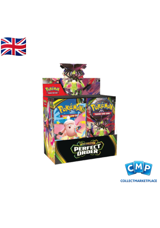 Pokemon Megaevoluzione Perfect Order DIsplay ENG