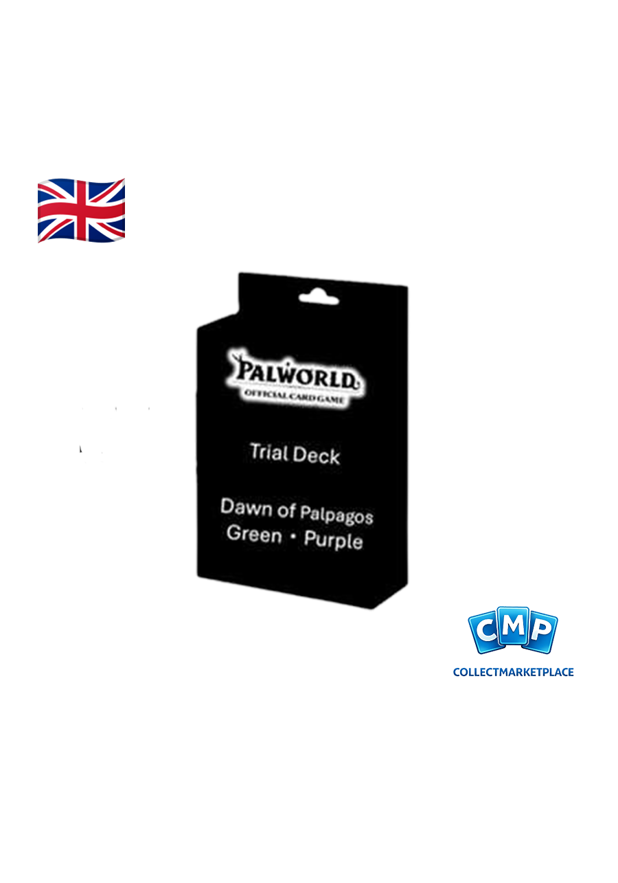 Palworld TCG Trial Deck Palworld TD02 Dawn of Palpagos Green-Purple ENG
