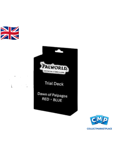 Palworld TCG Trial Deck Palworld TD01 Dawn of Palpagos Red-Blue ENG