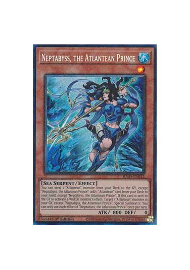 Neptabyss, the Atlantean Prince (V.6 - Collectors Rare)