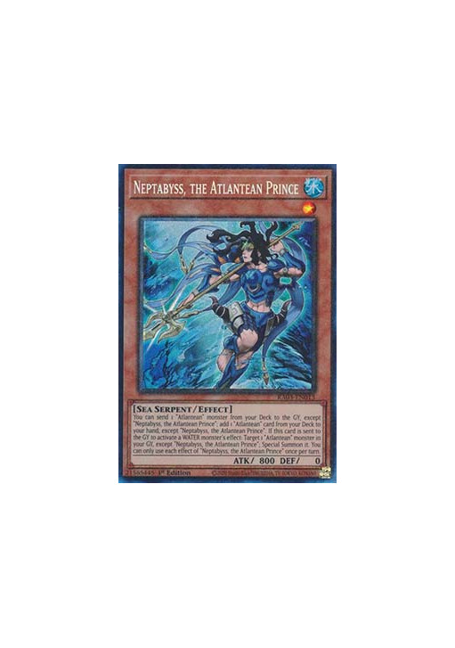 Neptabyss, the Atlantean Prince (V.6 - Collectors Rare)