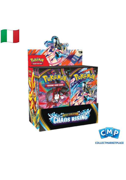 Pokémon Megaevolution- Chaos Rising Display ITA
