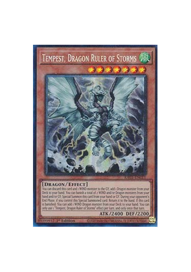 Tempest, Dragon Ruler of Storms (V.6 - Collectors Rare)