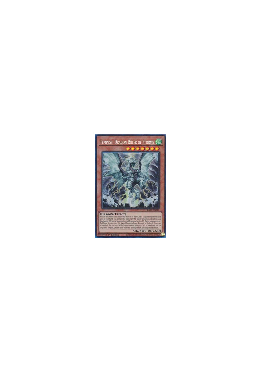 Tempest, Dragon Ruler of Storms (V.6 - Collectors Rare)