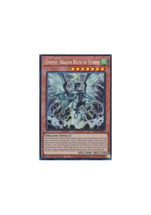Tempest, Dragon Ruler of Storms (V.6 - Collectors Rare)