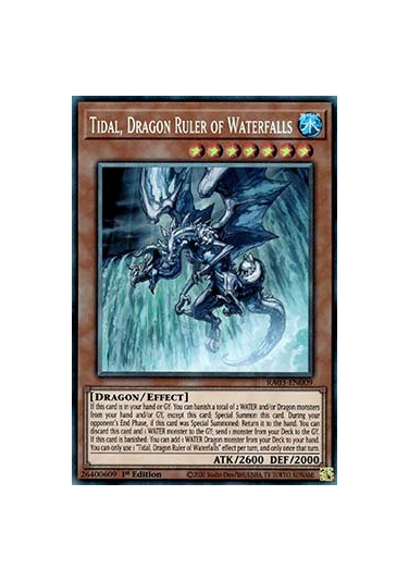 Tidal, Dragon Ruler of Waterfalls (V.6 - Collectors Rare)