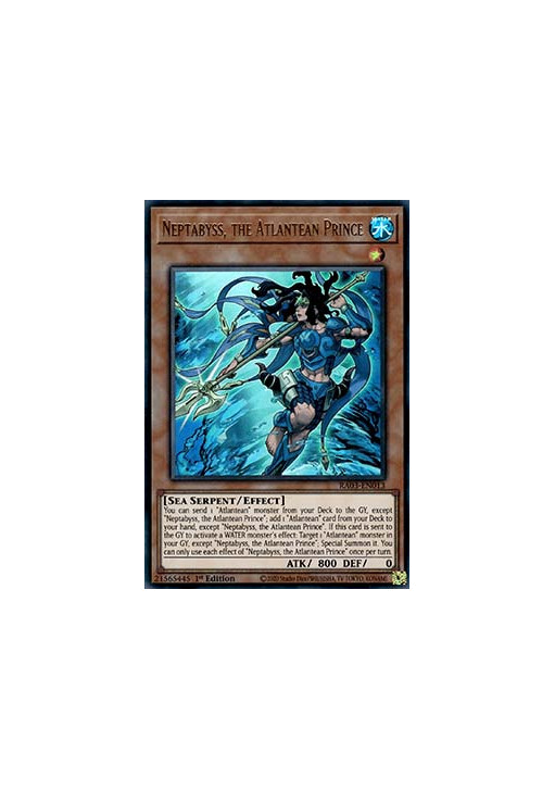 Neptabyss, the Atlantean Prince (V.2 - Ultra Rare)