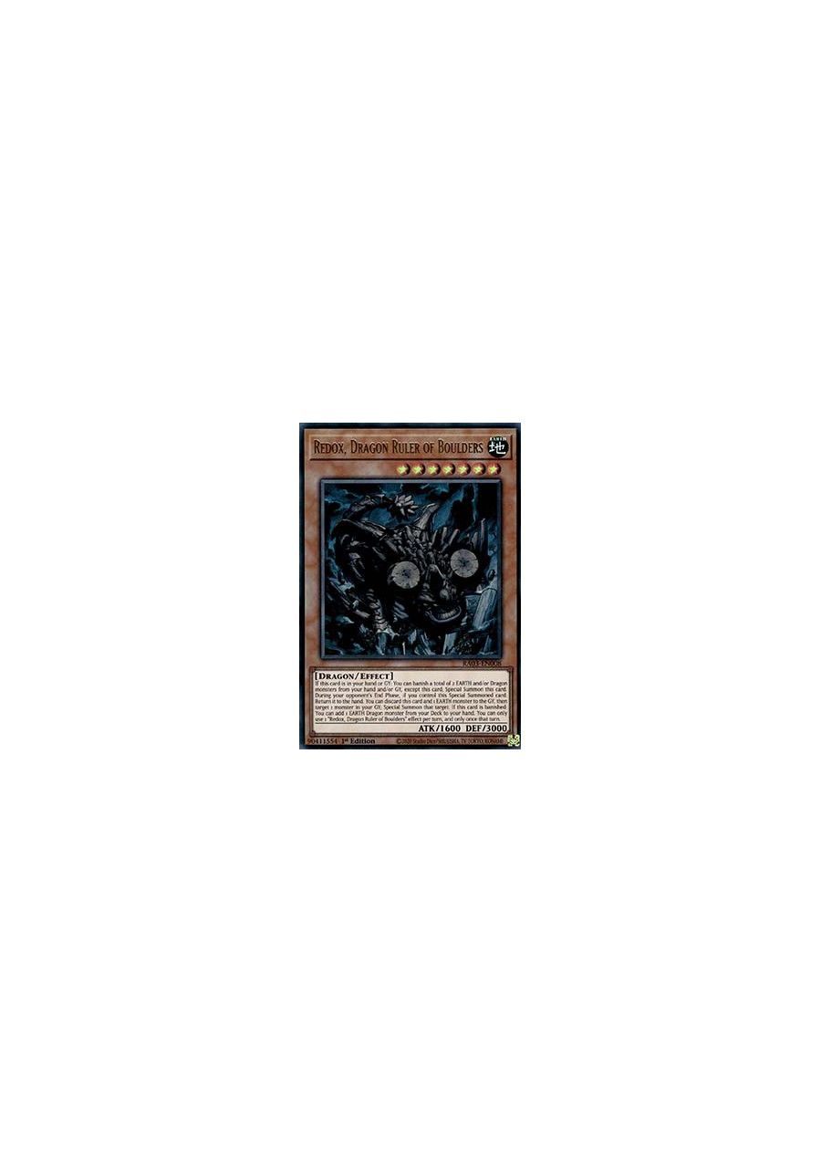 Redox, Dragon Ruler of Boulders (V.2 - Ultra Rare)