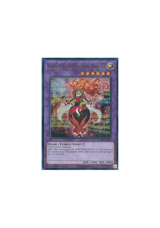 Schuberta the Melodious Maestra (V.2 - Ultra Rare)