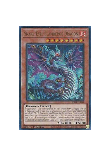 Snake-Eyes Flamberge Dragon (V.2 - Ultra Rare)