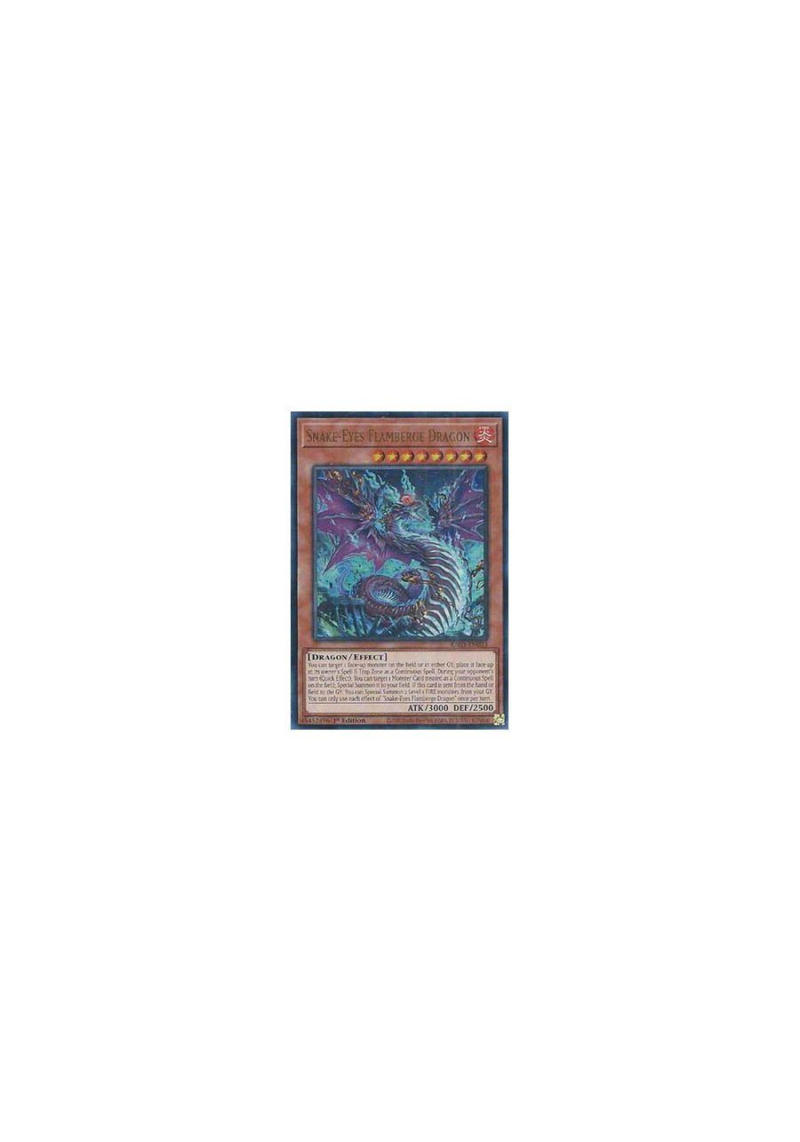 Snake-Eyes Flamberge Dragon (V.2 - Ultra Rare)