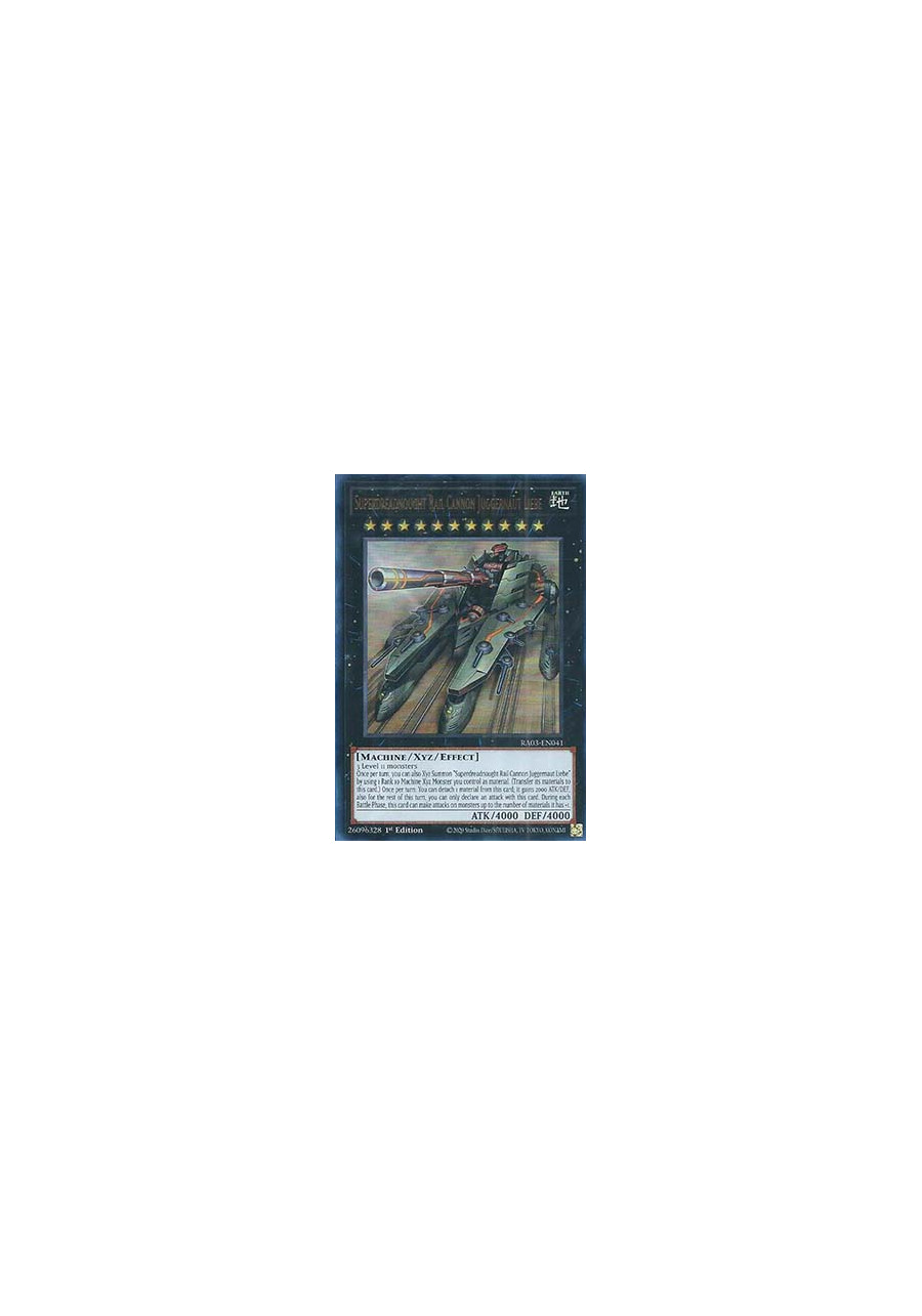 Superdreadnought Rail Cannon Juggernaut Liebe (V.2 - Ultra Rare)