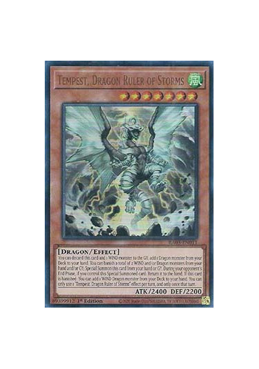 Tempest, Dragon Ruler of Storms (V.2 - Ultra Rare)