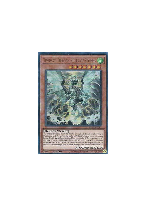 Tempest, Dragon Ruler of Storms (V.2 - Ultra Rare)