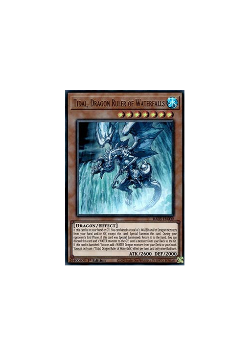 Tidal, Dragon Ruler of Waterfalls (V.2 - Ultra Rare)