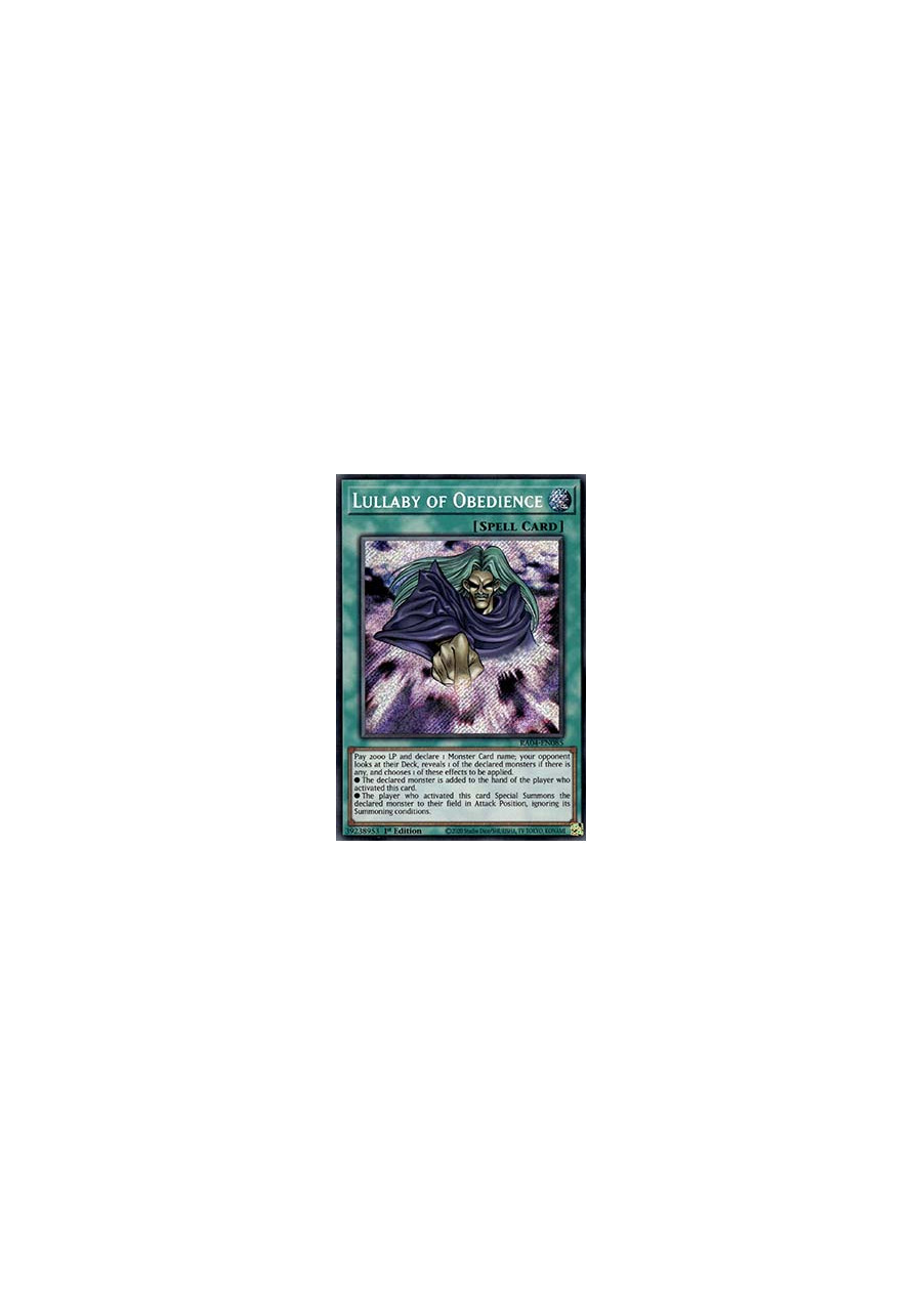 Lullaby of Obedience (V.3 - Secret Rare)