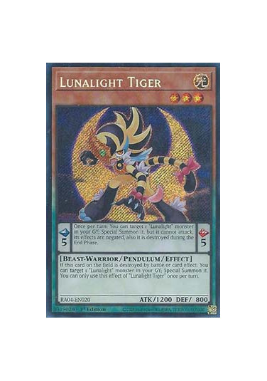 Lunalight Tiger (V.3 - Secret Rare)