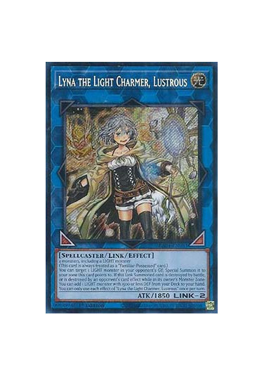 Lyna the Light Charmer, Lustrous (V.3 - Secret Rare)