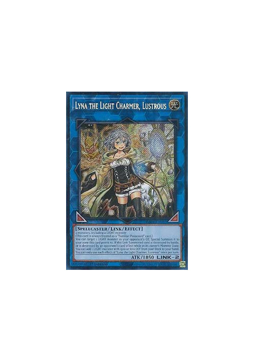 Lyna the Light Charmer, Lustrous (V.3 - Secret Rare)