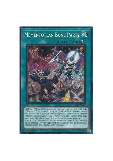 Mementotlan Bone Party (V.3 - Secret Rare)