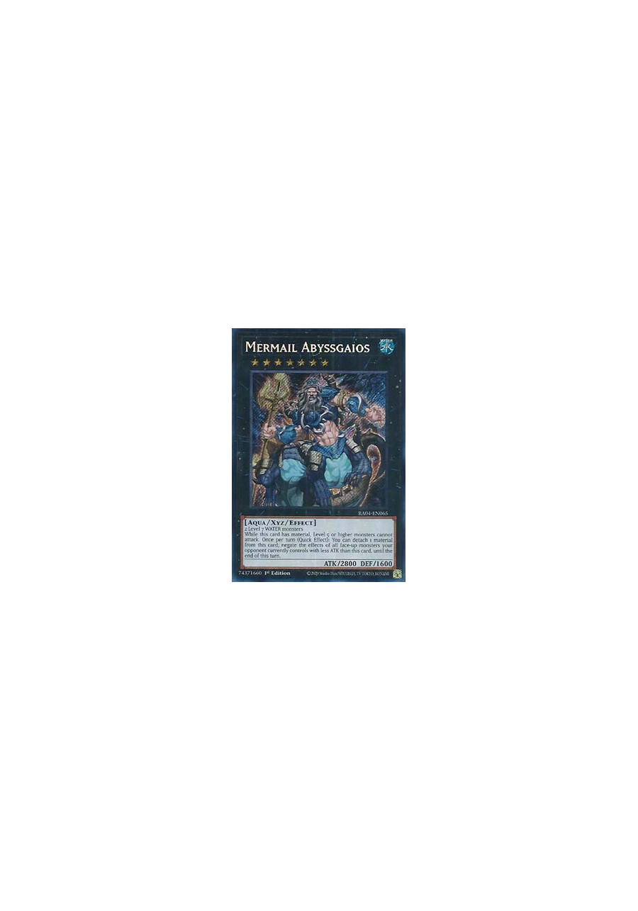 Mermail Abyssgaios (V.3 - Secret Rare)