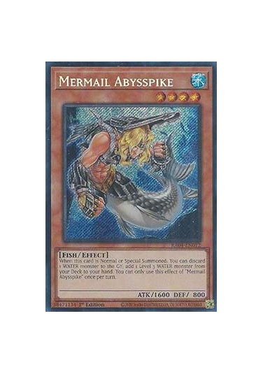 Mermail Abysspike (V.3 - Secret Rare)