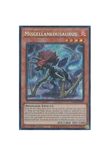 Miscellaneousaurus (V.3 - Secret Rare)