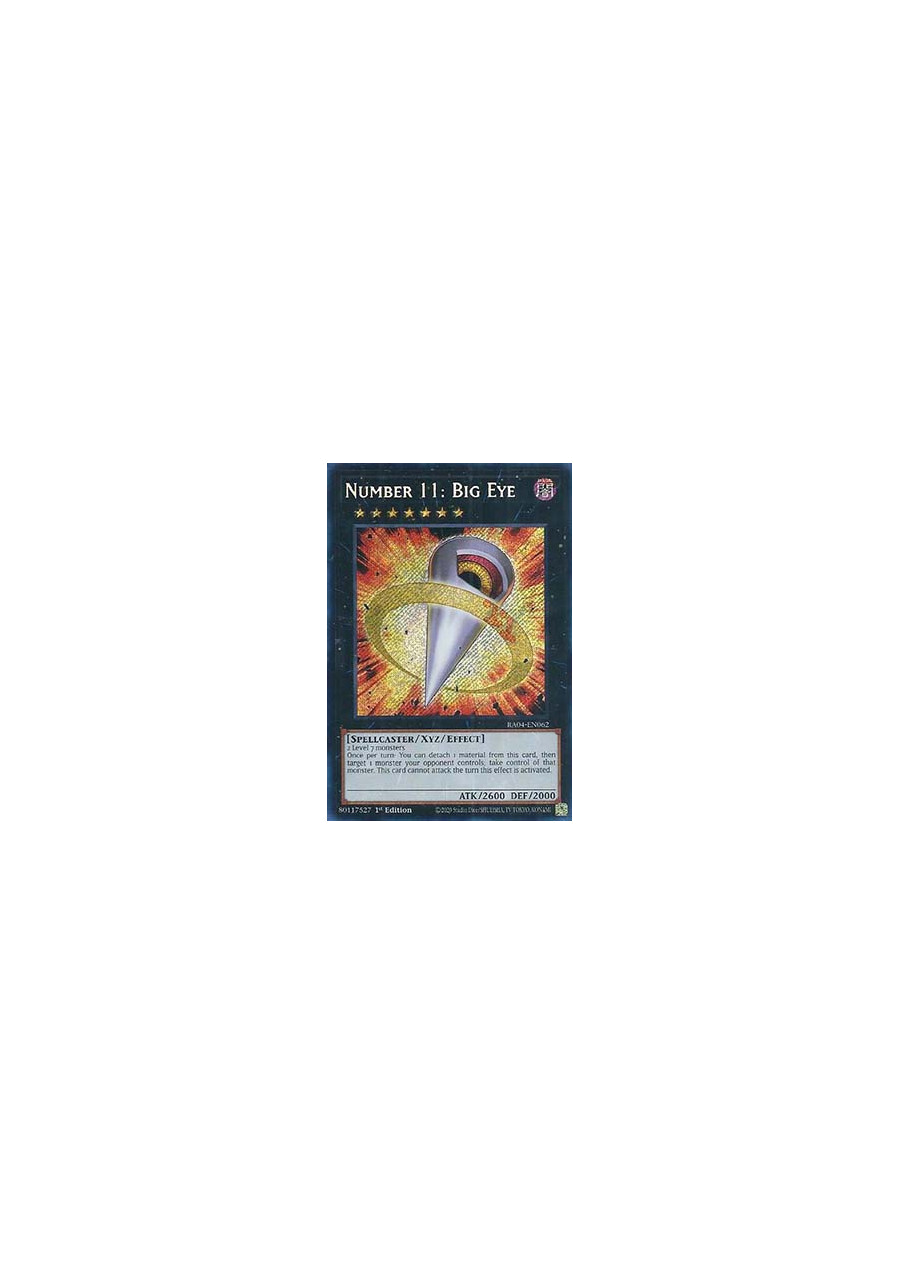 Number 11: Big Eye (V.3 - Secret Rare)